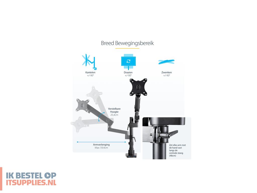 5011123-startechcom_armpivot2usb3_flat_panel_bureau_steun_86-4_cm_34_zwart