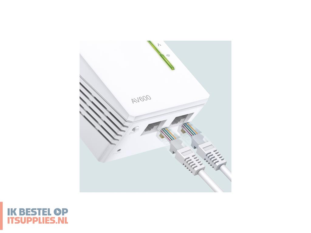 2104131-tp-link_tl-wpa4220_powerline-netwerkadapter_600_mbits_ethernet_lan_wifi_wit_1_stuks