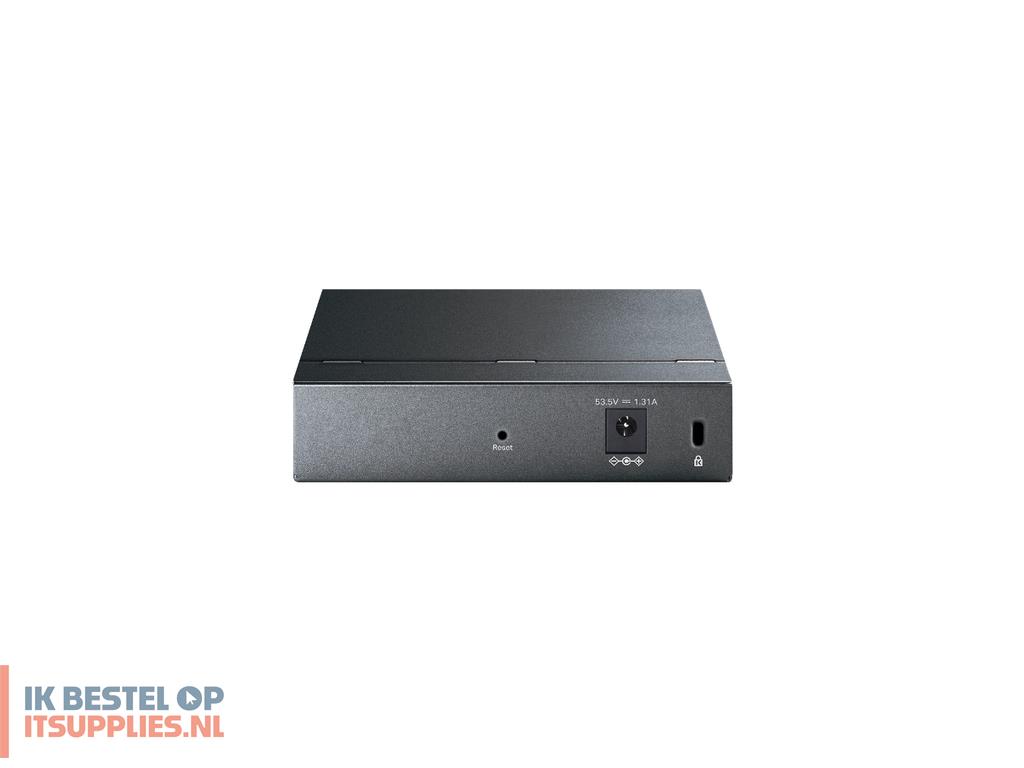 1536575-tp-link_tl-sg105pe_netwerk-switch_managed_l2_gigabit_ethernet_101001000_power_over_ethernet_poe_zwart