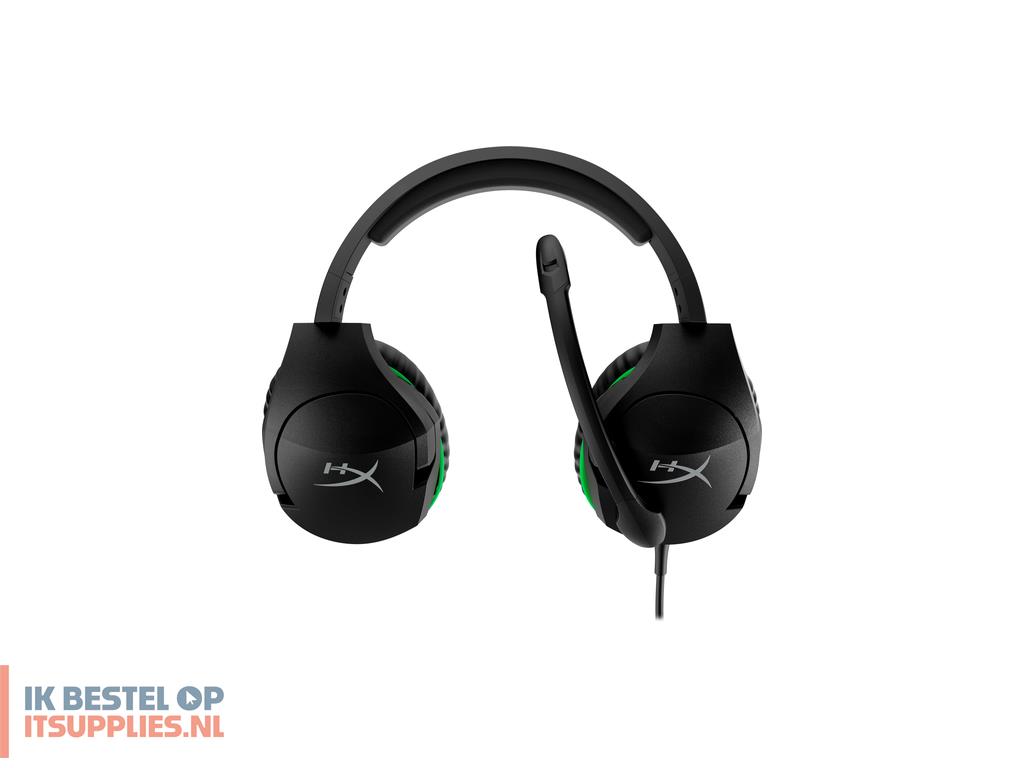 4529360-hyperx_cloudx_stinger_-_gaming_headset_black-green_-_xbox_hx-hscsx-bkww_bedraad_hoofdband_gamen_zwart