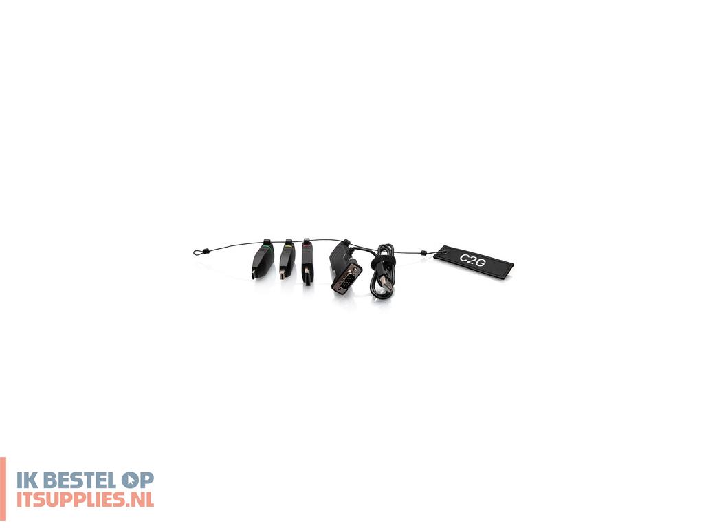 2011716-c2g_c2g29888_tussenstuk_voor_kabels_mini_displayportdisplayportusb-cvgausb-a_zwart