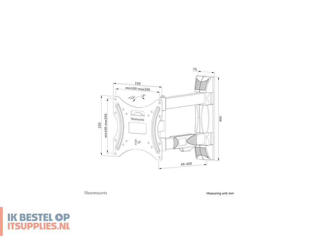 0104436-neomounts_wl40-550bl12_tv-bevestiging_139-7_cm_55_zwart