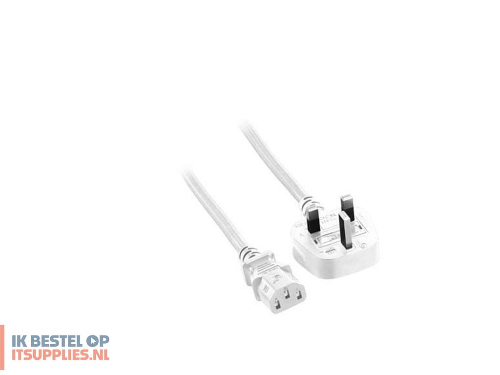 0227539-microconnect_pe090420w_electriciteitssnoer_wit_2_m_netstekker_type_g_c13_stekker