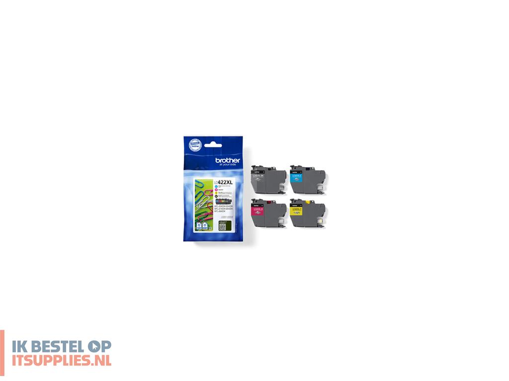 4943593-brother_lc422xlvaldr_inktcartridge_4_stuks_origineel_hoog_xl_rendement_zwart-_cyaan-_magenta-_geel