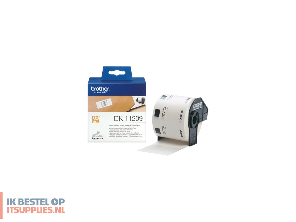 0122673-brother_dk-11209_labelprinter-tape_zwart_op_wit