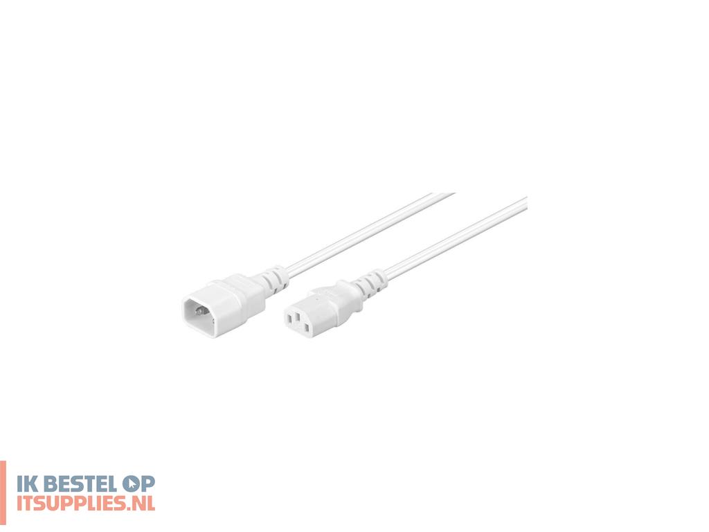 0114528-microconnect_pe040605w_electriciteitssnoer_wit_0-5_m_c14_stekker_c13_stekker