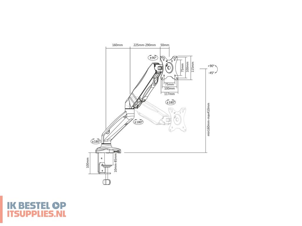 5335138-act_ac8311_flat_panel_bureau_steun_81-3_cm_32_zwart