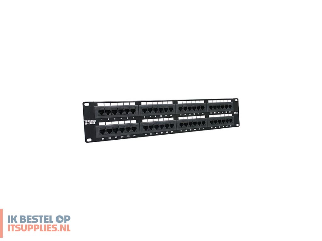 0959310-trendnet_48-port_cat6_unshielded_patch_panel
