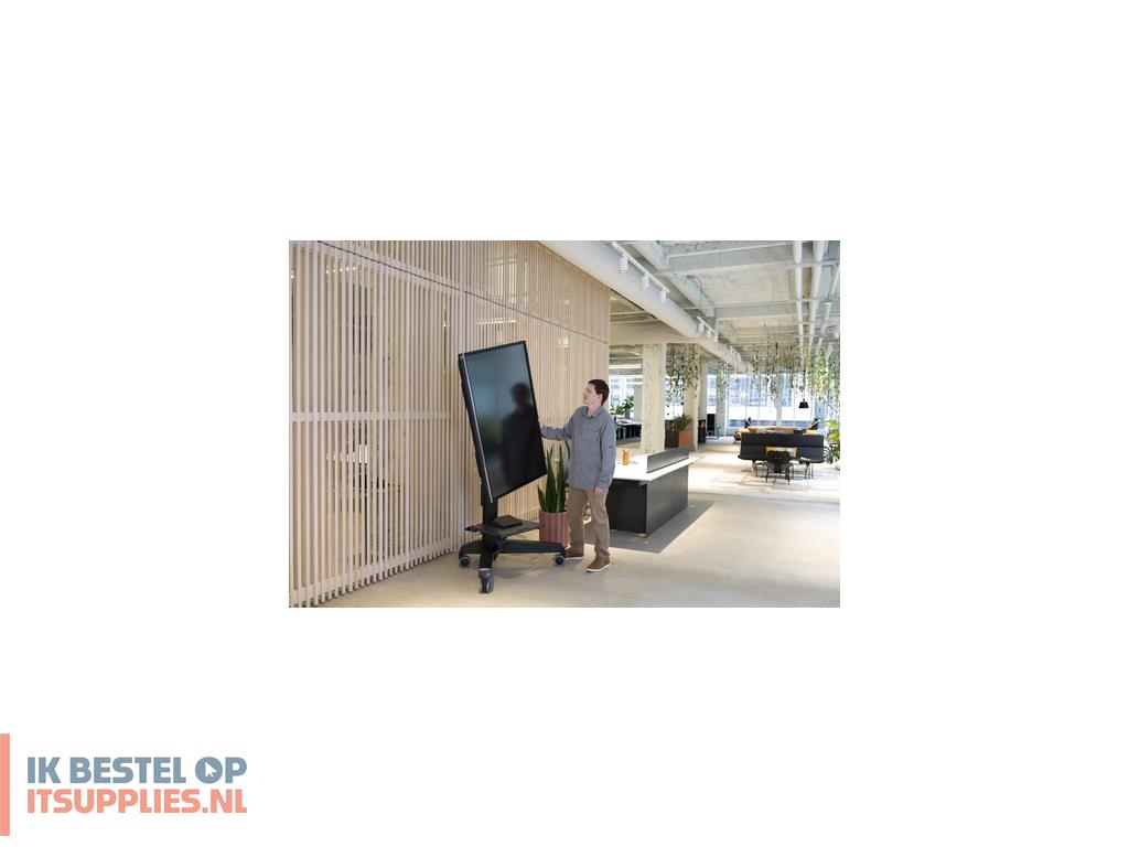 1633099-ergotron_neo-flex_mobile_mediacenter_vhd_zwart_vlakke_paneel_multimediawagentje
