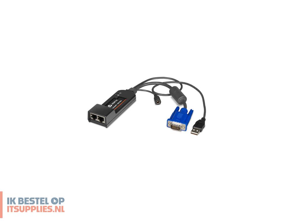 1756503-refurbished_vertiv_avocent_adx-ipiq-400_video_kabel_adapter_2_x_rj-45_dvi-i_35mm_usb_type-b_zwart