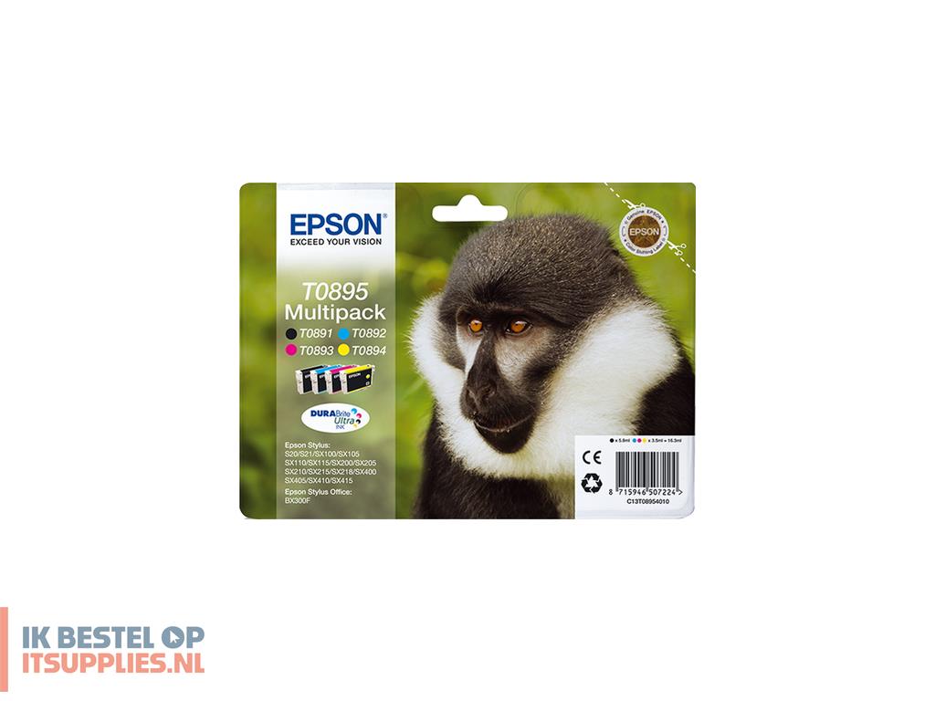 2126486-epson_monkey_t0895_inktcartridge_1_stuks_origineel_zwart-_cyaan-_magenta-_geel