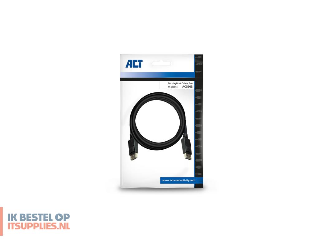 2225351-act_ac3903_displayport_kabel_3_m_zwart