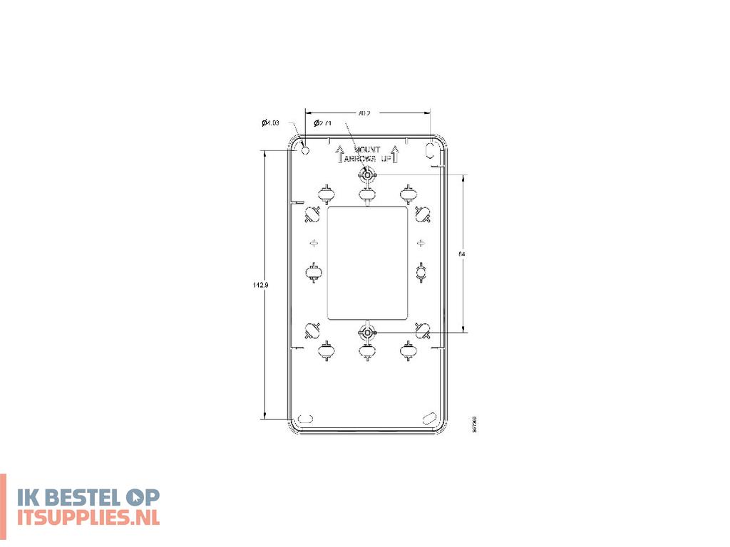 0128764-cisco_c9105axw-kit_wlan-toegangspunt_bevestiging