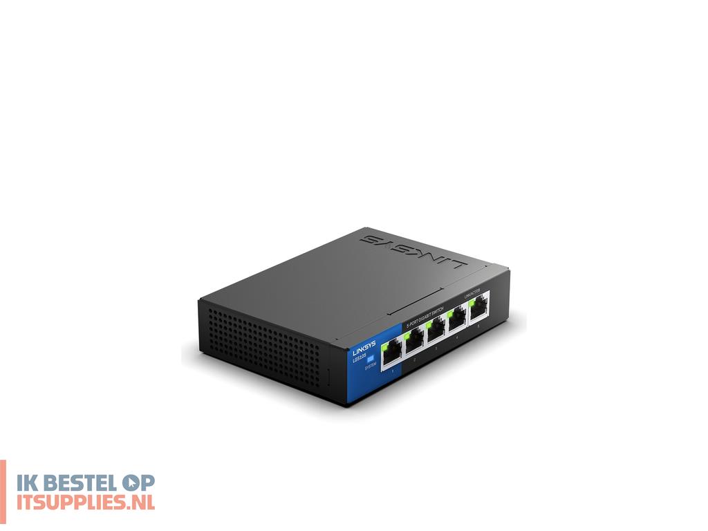 3456837-linksys_lgs105_unmanaged_l2_gigabit_ethernet_101001000_zwart-_blauw