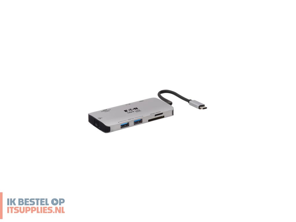 4623557-refurbished_tripp_lite_u442-dock5-gy_laptop_dock_poortreplicator_bedraad_usb_32_gen_1_31_gen_1_type-c_grijs