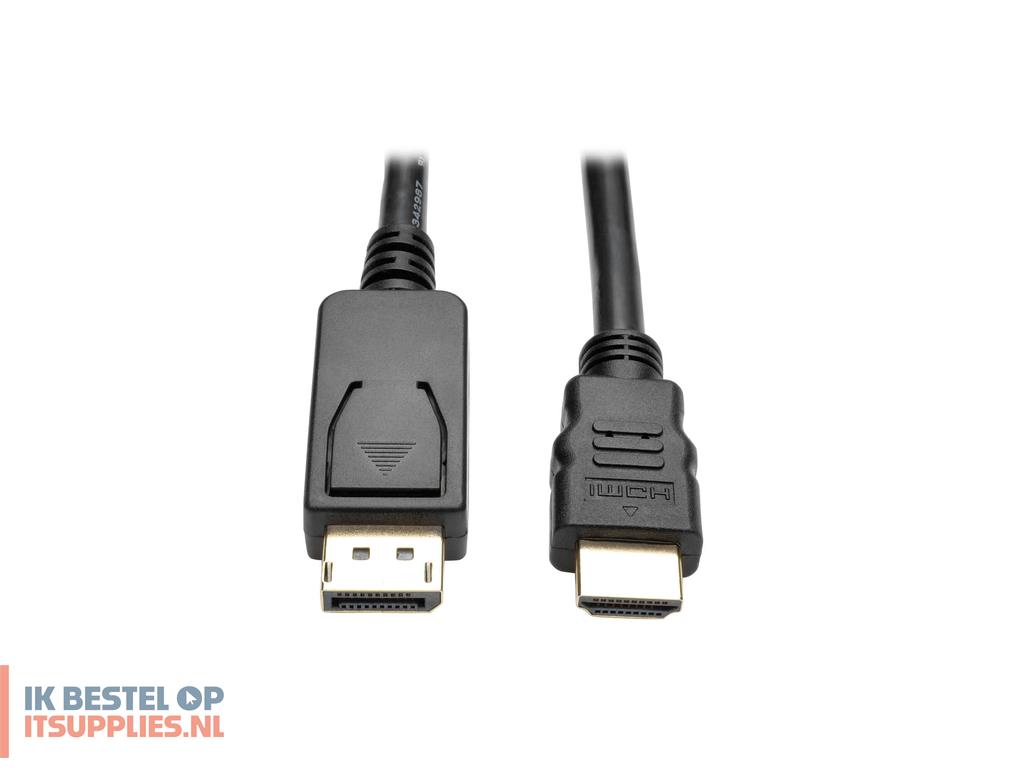 1744455-tripp_lite_p582-006-v2-act_video_kabel_adapter_1-8_m_displayport_hdmi_zwart