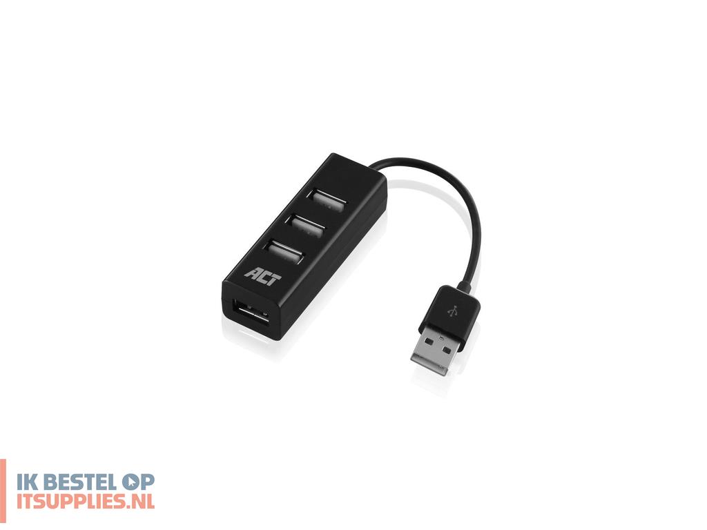 4620144-act_ac6205_interface_hub_usb_20_480_mbits_zwart