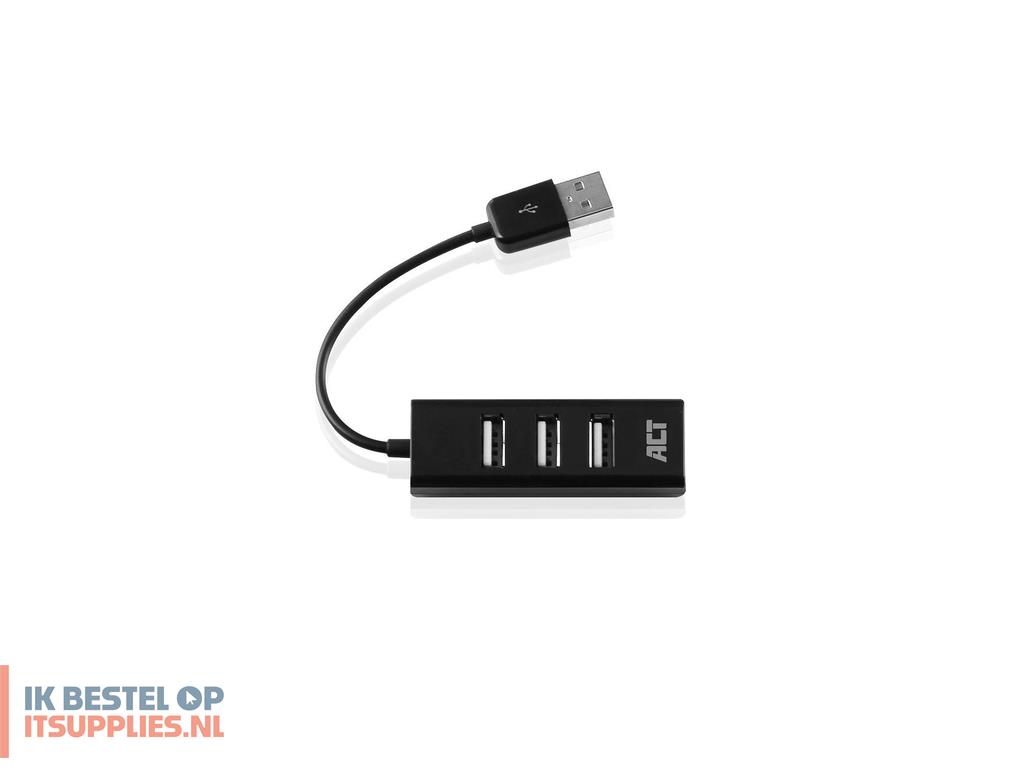 4628996-act_ac6205_interface_hub_usb_20_480_mbits_zwart