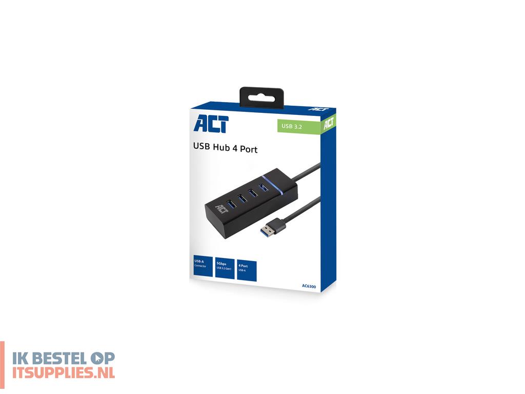 4527913-act_ac6300_interface_hub_usb_32_gen_1_31_gen_1_type-a_5000_mbits_zwart