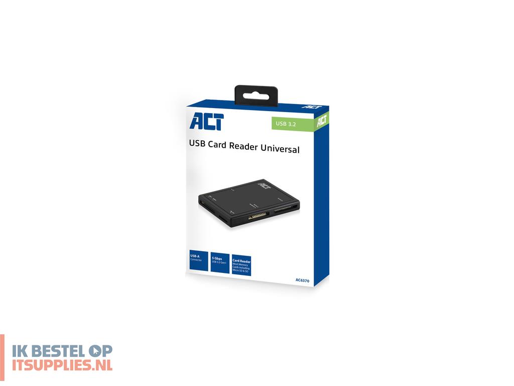 0427070-act_ac6370_geheugenkaartlezer_usb_32_gen_1_31_gen_1_type-a_zwart