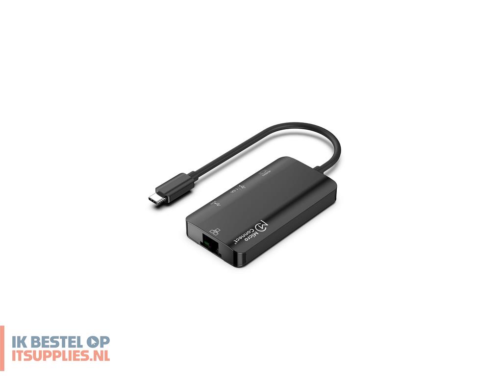 0413687-microconnect_usb31ccom16_laptop_dock_poortreplicator_bedraad_usb_32_gen_1_31_gen_1_type-c_grijs