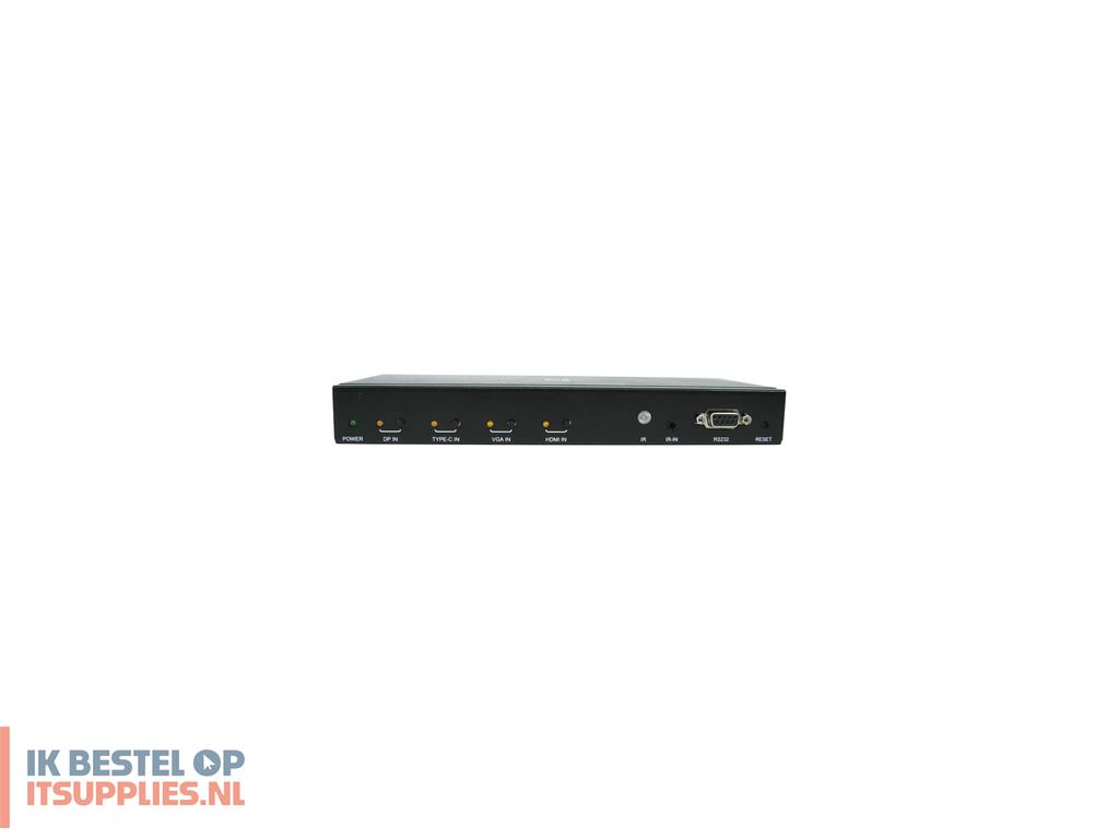 4630621-tripp_lite_b320-4x1-mhe-k_audiovideo_extender_av-zender_ontvanger_zwart