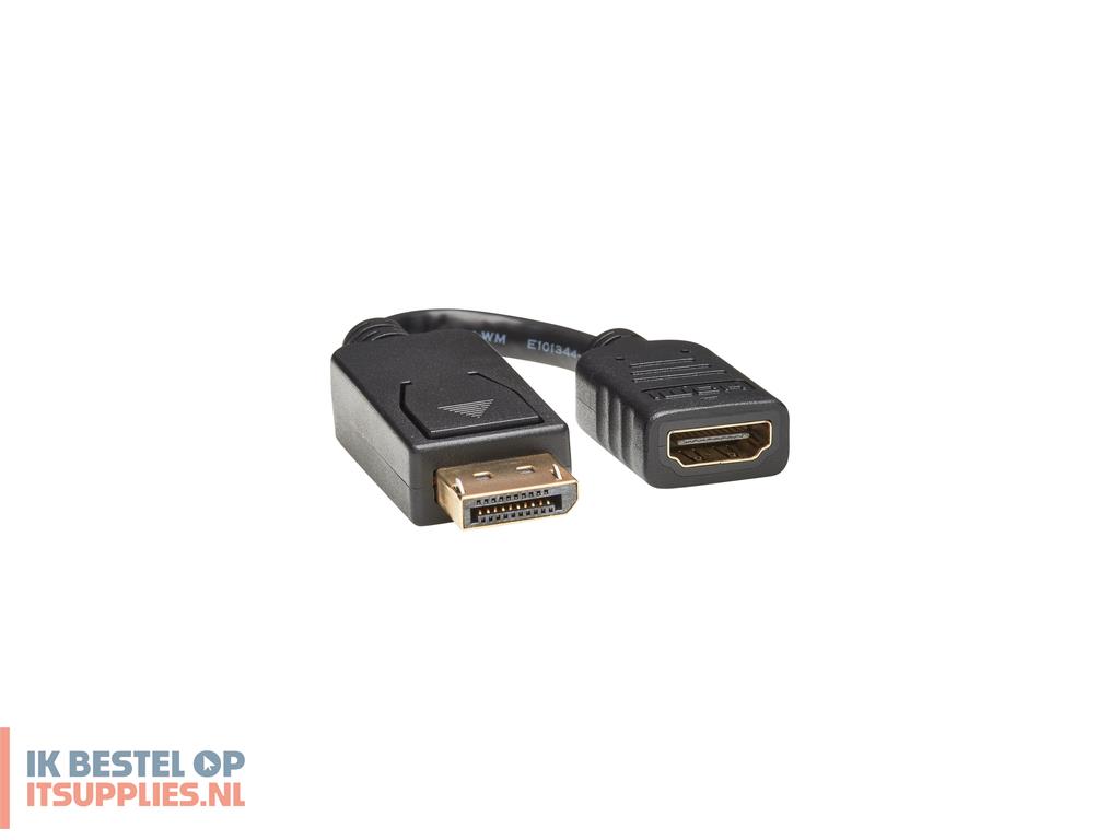 2045742-tripp_lite_p136-000_video_kabel_adapter_0-15_m_displayport_hdmi_zwart