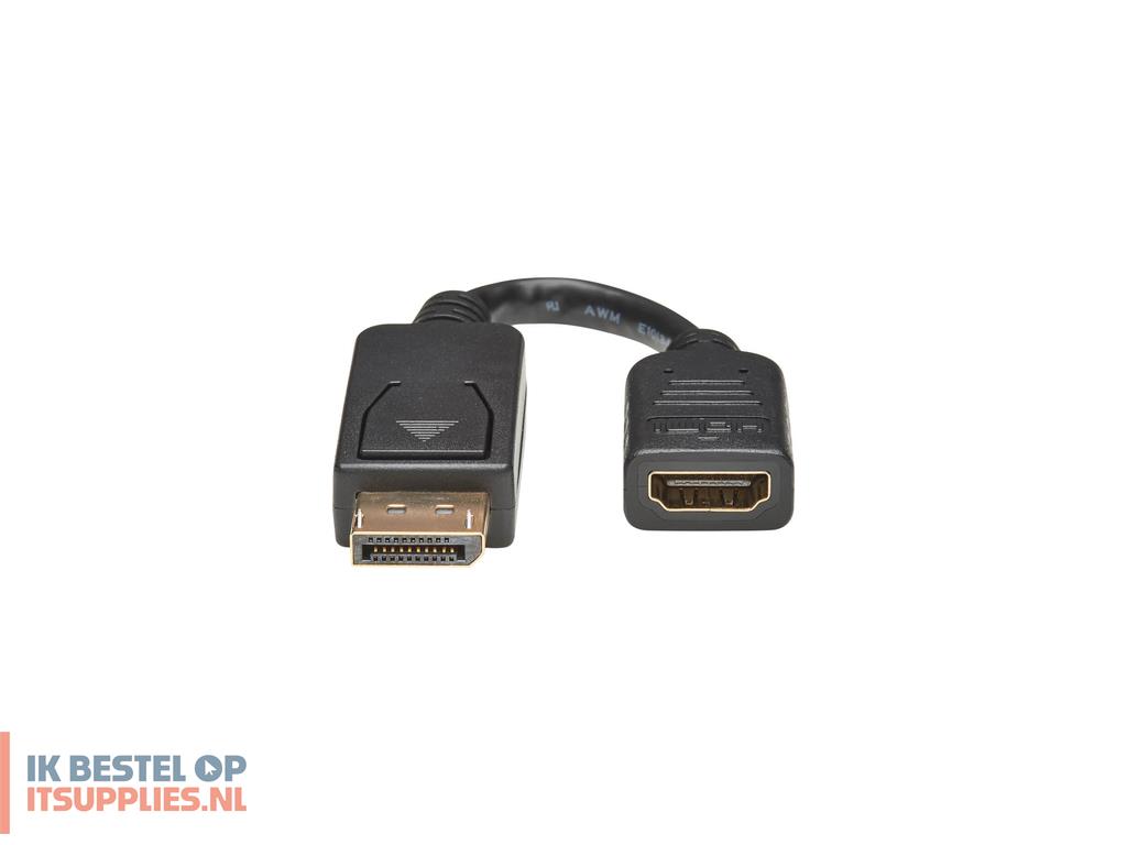 2052449-tripp_lite_p136-000_video_kabel_adapter_0-15_m_displayport_hdmi_zwart