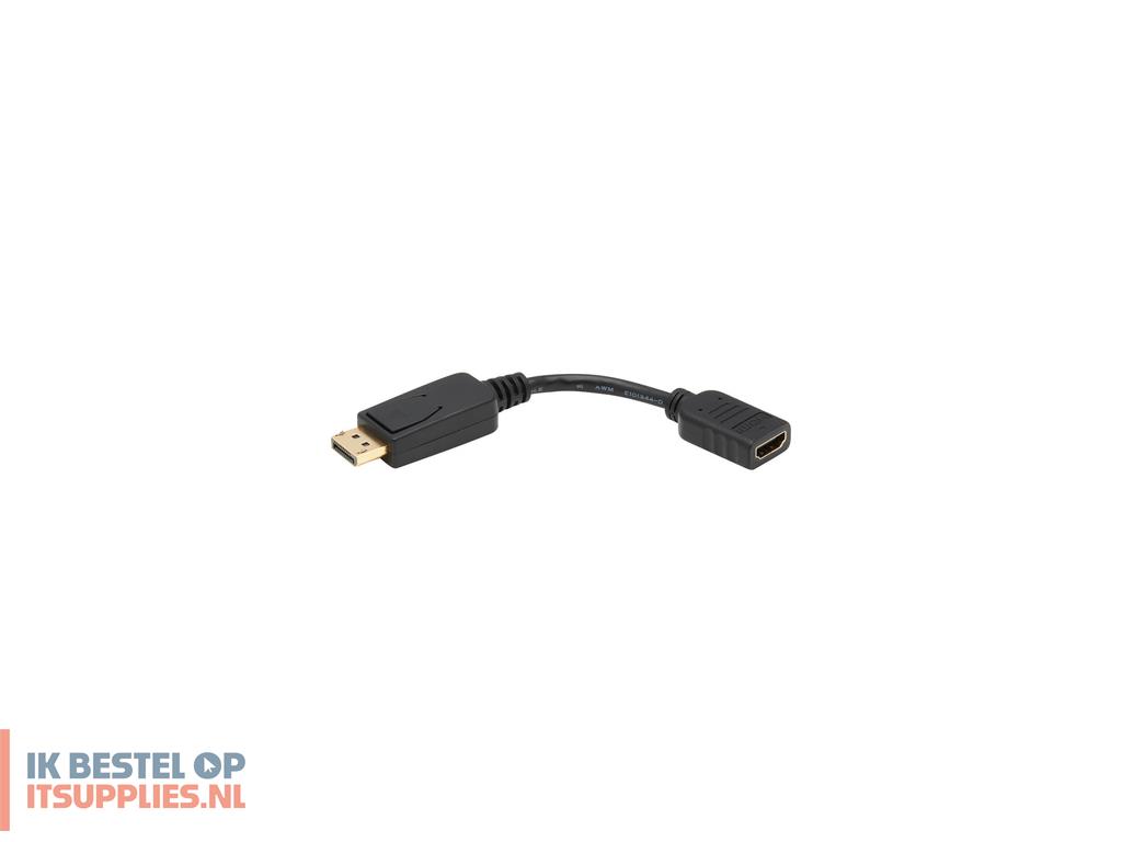 2056931-tripp_lite_p136-000_video_kabel_adapter_0-15_m_displayport_hdmi_zwart
