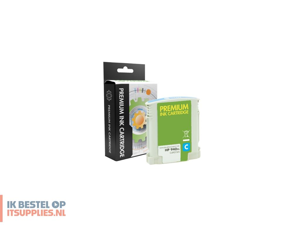 0308708-static_control_components_ric940xl-c2_inktcartridge_1_stuks_compatibel_cyaan