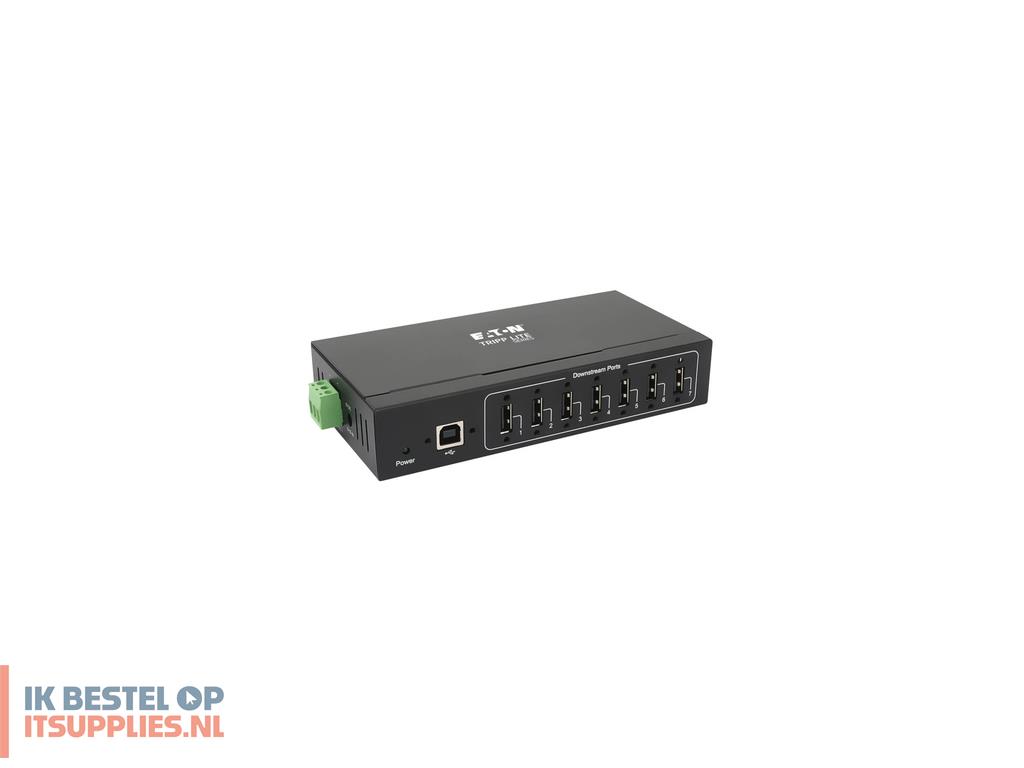 0232961-tripp_lite_u223-007-ind-1_interface_hub_usb_20_type-b_480_mbits_zwart