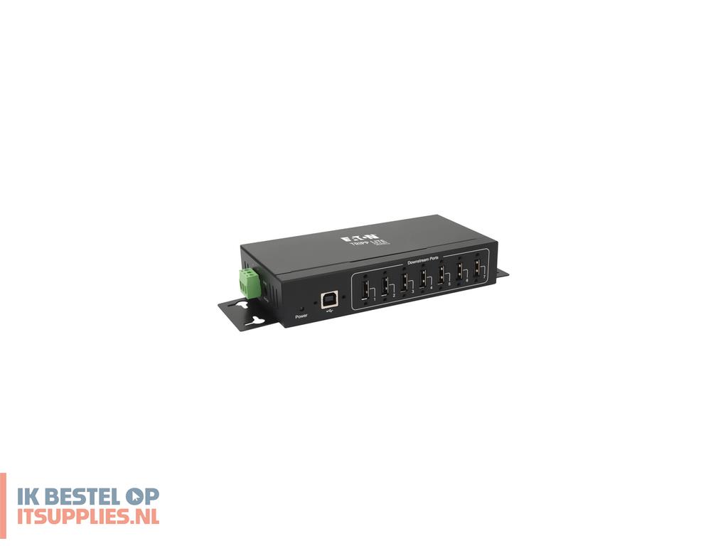 0241853-tripp_lite_u223-007-ind-1_interface_hub_usb_20_type-b_480_mbits_zwart