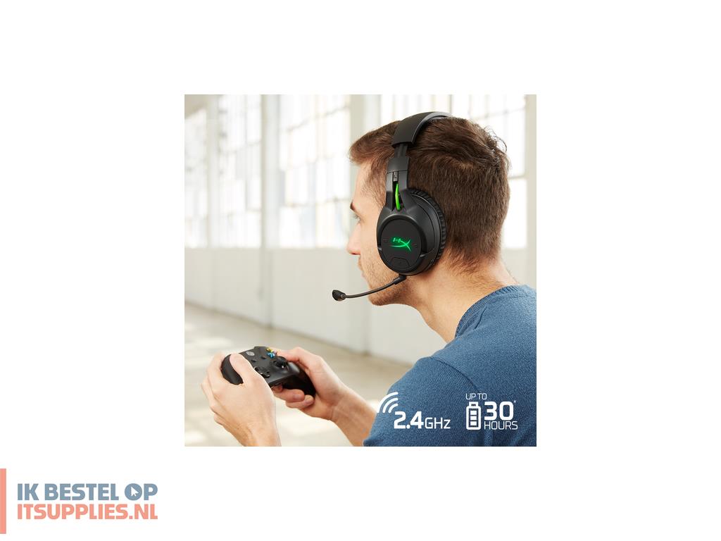 3107030-hyperx_cloudx_flight_-_wireless_gaming_headset_black-green_-_xbox_hx-hscfx-bkww_draadloos_handheld