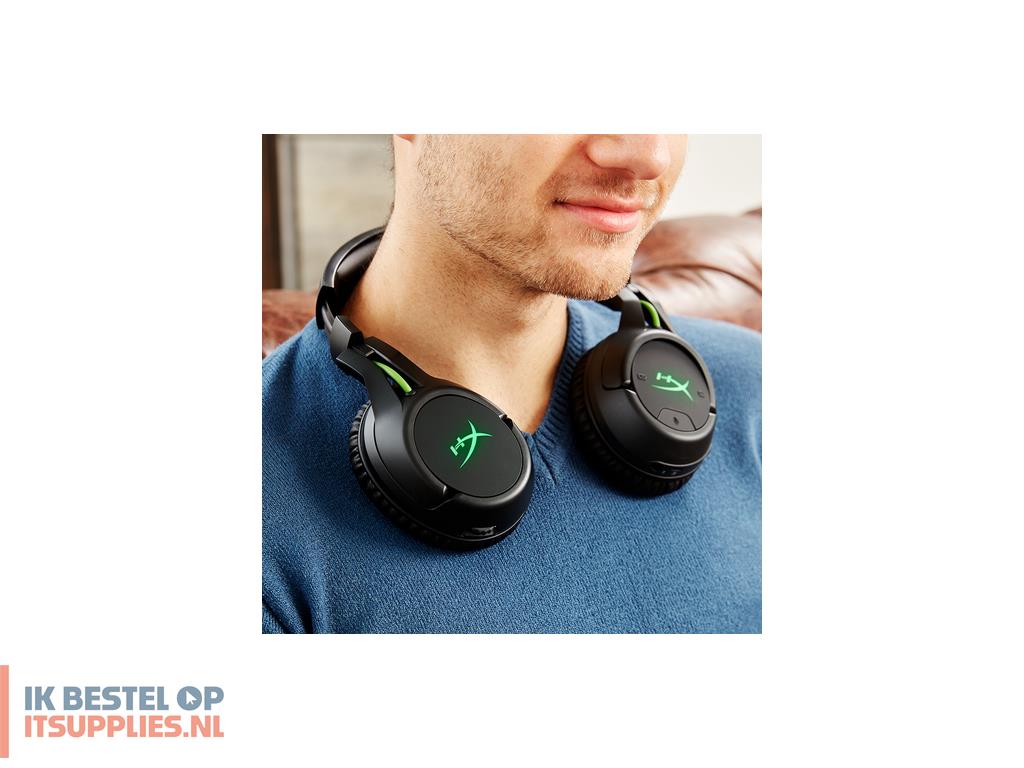 3109390-hyperx_cloudx_flight_-_wireless_gaming_headset_black-green_-_xbox_hx-hscfx-bkww_draadloos_handheld