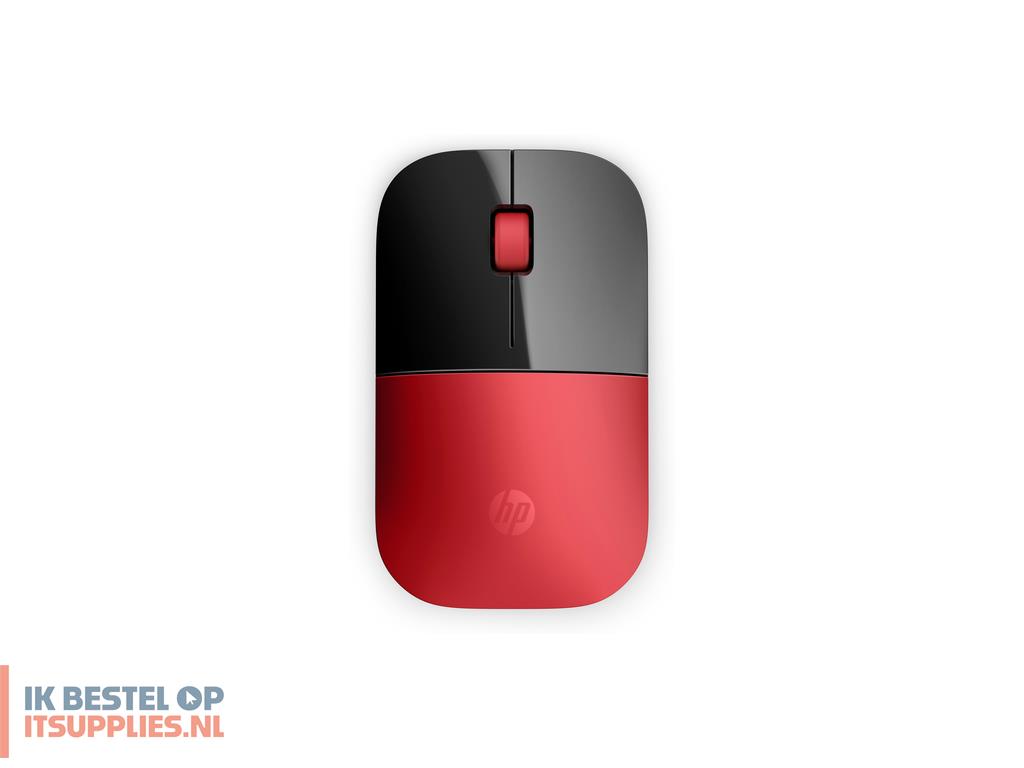 1517876-refurbished_hp_z3700_red_wireless_mouse_muis_kantoor_ambidextrous_rf_draadloos_optisch_1200_dpi
