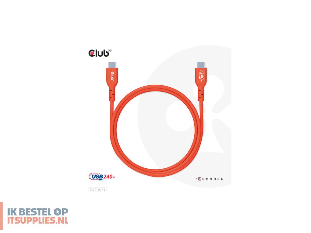 4550300-club3d_cac-1573_usb-kabel_usb4_gen_2x2_usb_c_rood