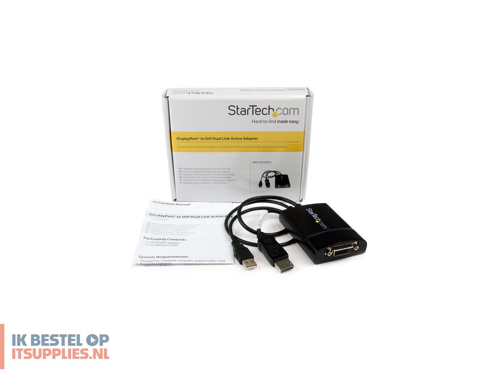 1702820-startechcom_dp2dvid2_video_kabel_adapter_0-37_m_zwart
