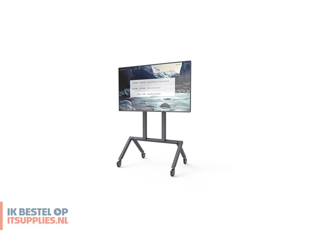 1707563-heckler_design_h714-bg_multimediawagen_-steun_zwart_vlakke_paneel_multimediawagentje