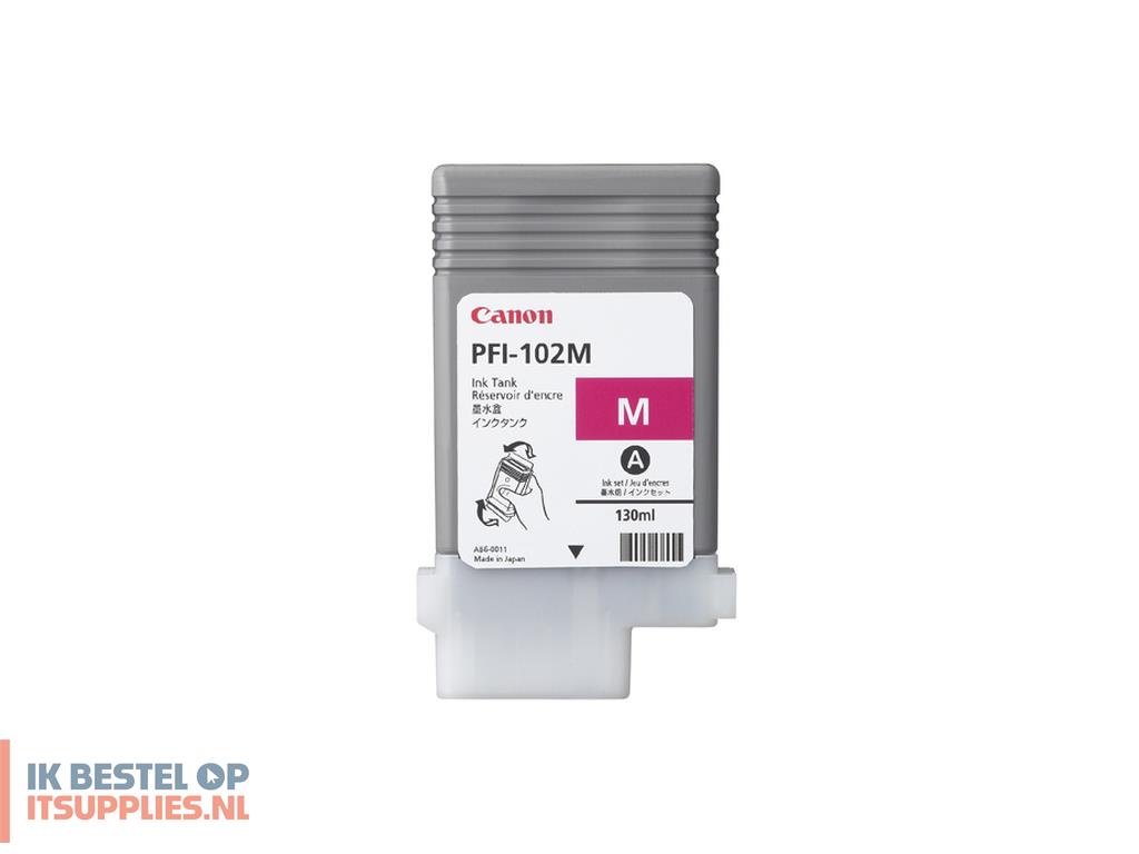 0035960-canon_pfi-102m_inktcartridge_1_stuks_origineel_magenta