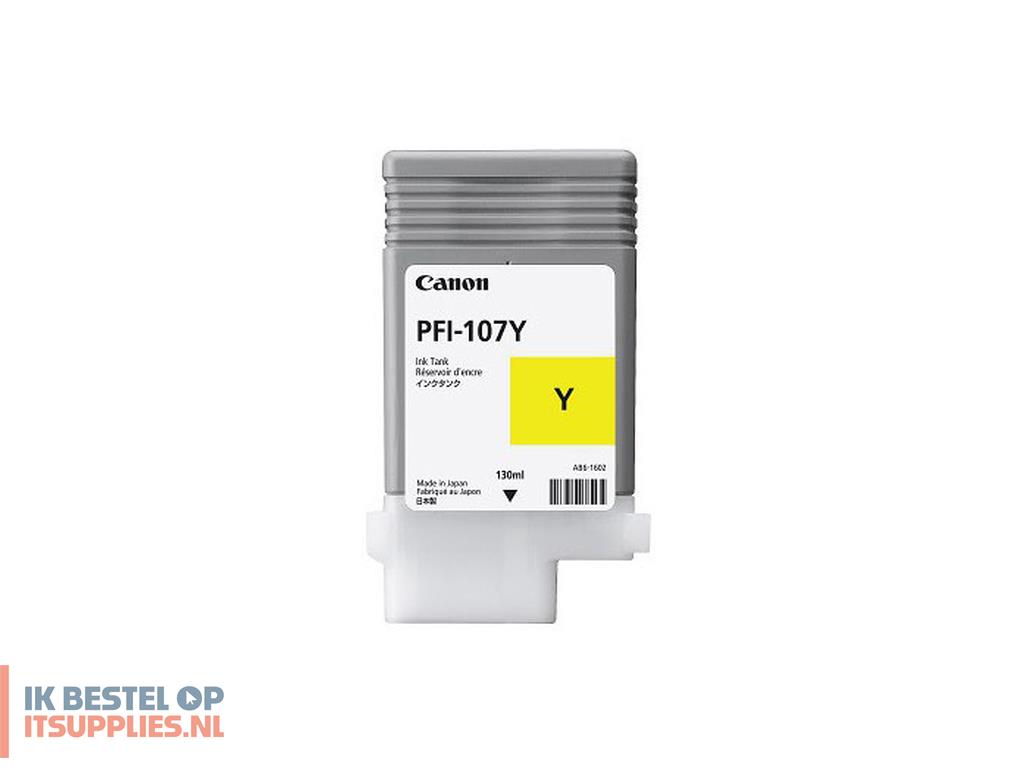 4627612-canon_pfi-107y_inktcartridge_1_stuks_origineel_geel