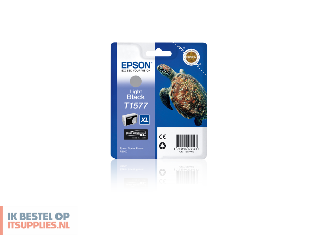 1724364-epson_turtle_t1577_inktcartridge_1_stuks_origineel_hoog_xl_rendement_licht_zwart