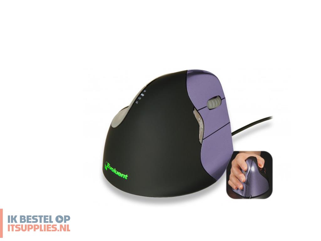 3713842-bakkerelkhuizen_evoluent4_muis_kantoor_rechtshandig_laser_2600_dpi