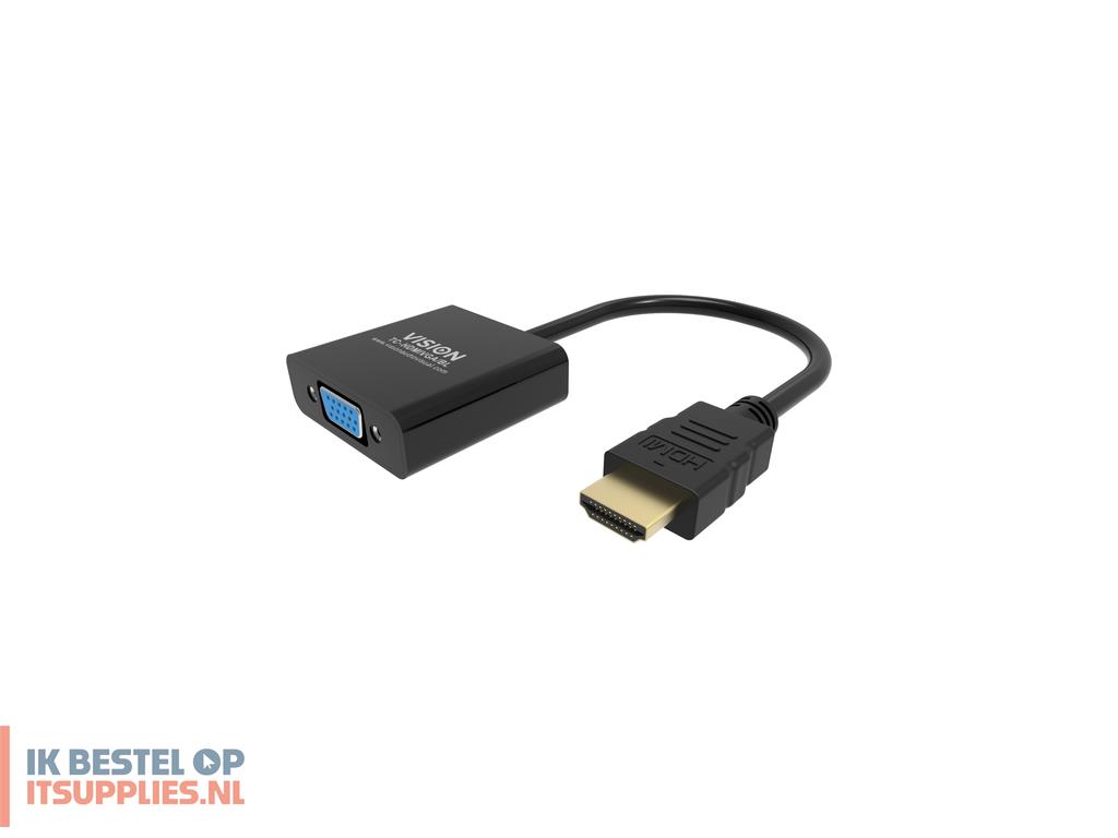 0706606-vision_tc-hdmivgabl_video_kabel_adapter_0-23_m_hdmi_type_a_standaard_vga_d-sub_zwart