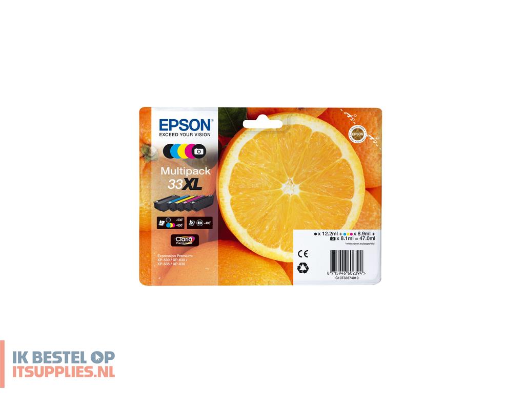 4733175-epson_oranges_c13t33574011_inktcartridge_1_stuks_origineel_hoog_xl_rendement_zwart-_foto_zwart-_cyaan