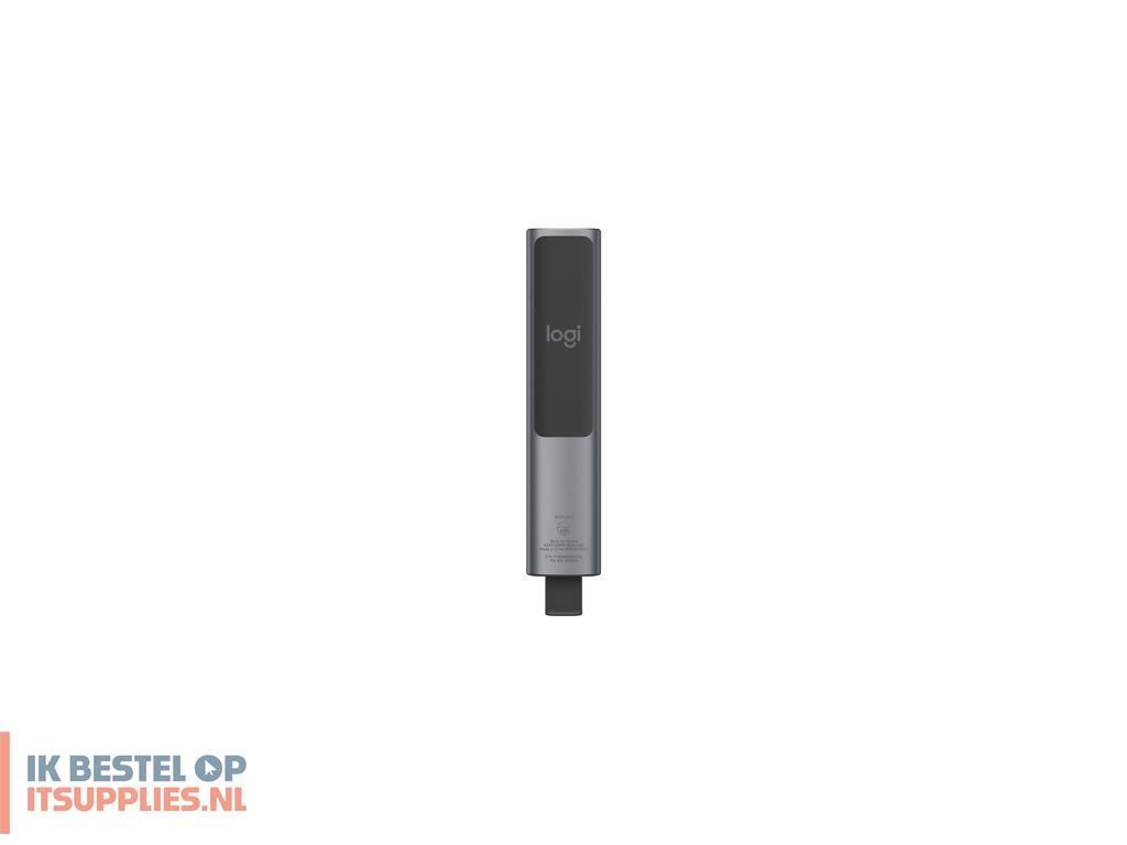 3921288-logitech_910-005166_draadloze_presenter_bluetoothrf_grijs
