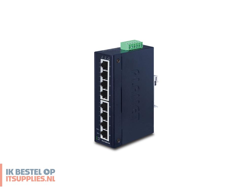 2354634-planet_igs-801m_netwerk-switch_managed_l2l4_gigabit_ethernet_101001000_1u_blauw