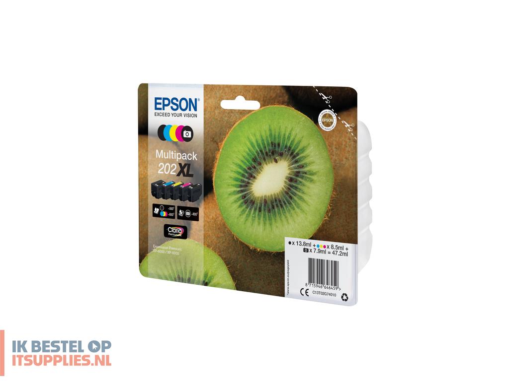 5215791-epson_kiwi_202xl_inktcartridge_1_stuks_origineel_hoog_xl_rendement_zwart-_foto_zwart-_cyaan-_magenta-_geel