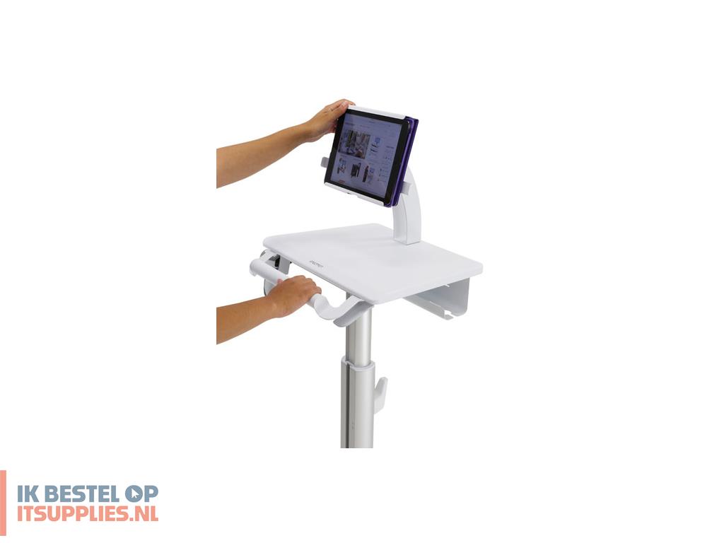 0130598-ergotron_styleview_tablet_cart-_sv10_aluminium-_wit_multimediawagentje