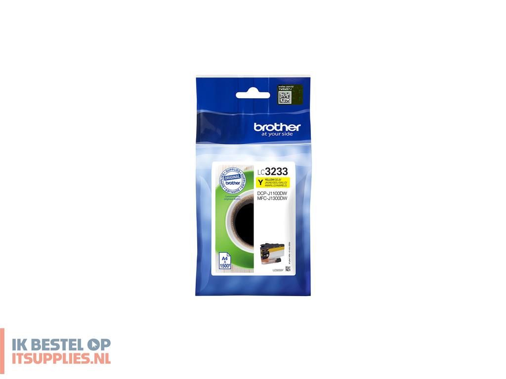 3033649-brother_lc3233y_inktcartridge_1_stuks_origineel_normaal_rendement_geel