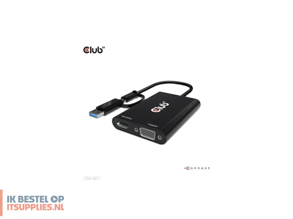 4746184-club3d_csv-1611_usb_grafische_adapter_3840_x_2160_pixels_zwart